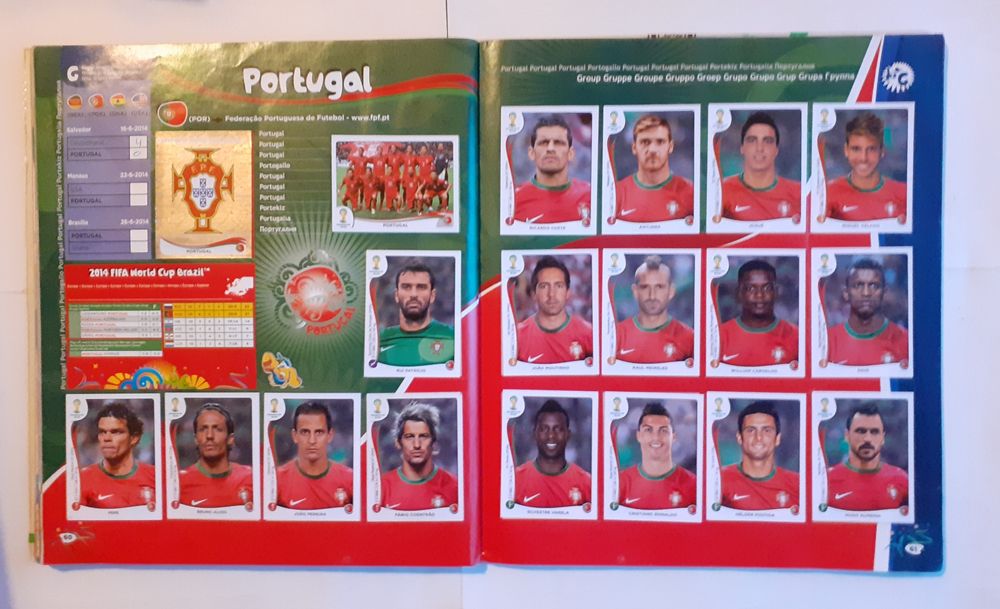 Caderneta Completa Panini FIFA World Cup Brasil 2014 C/ Capa Protetora