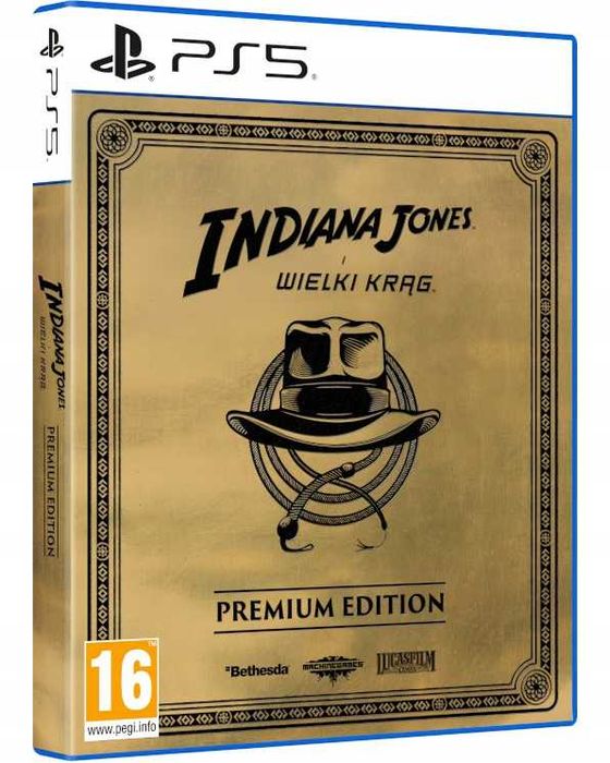 Indiana Jones i Wielki Krąg ps5 Edycja PREMIUM, używana, sklep Tychy