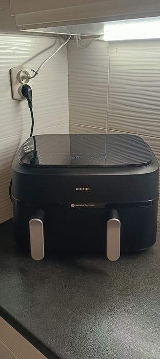 Air Fryer Philips 3000 Ovi Dual Basket NA351