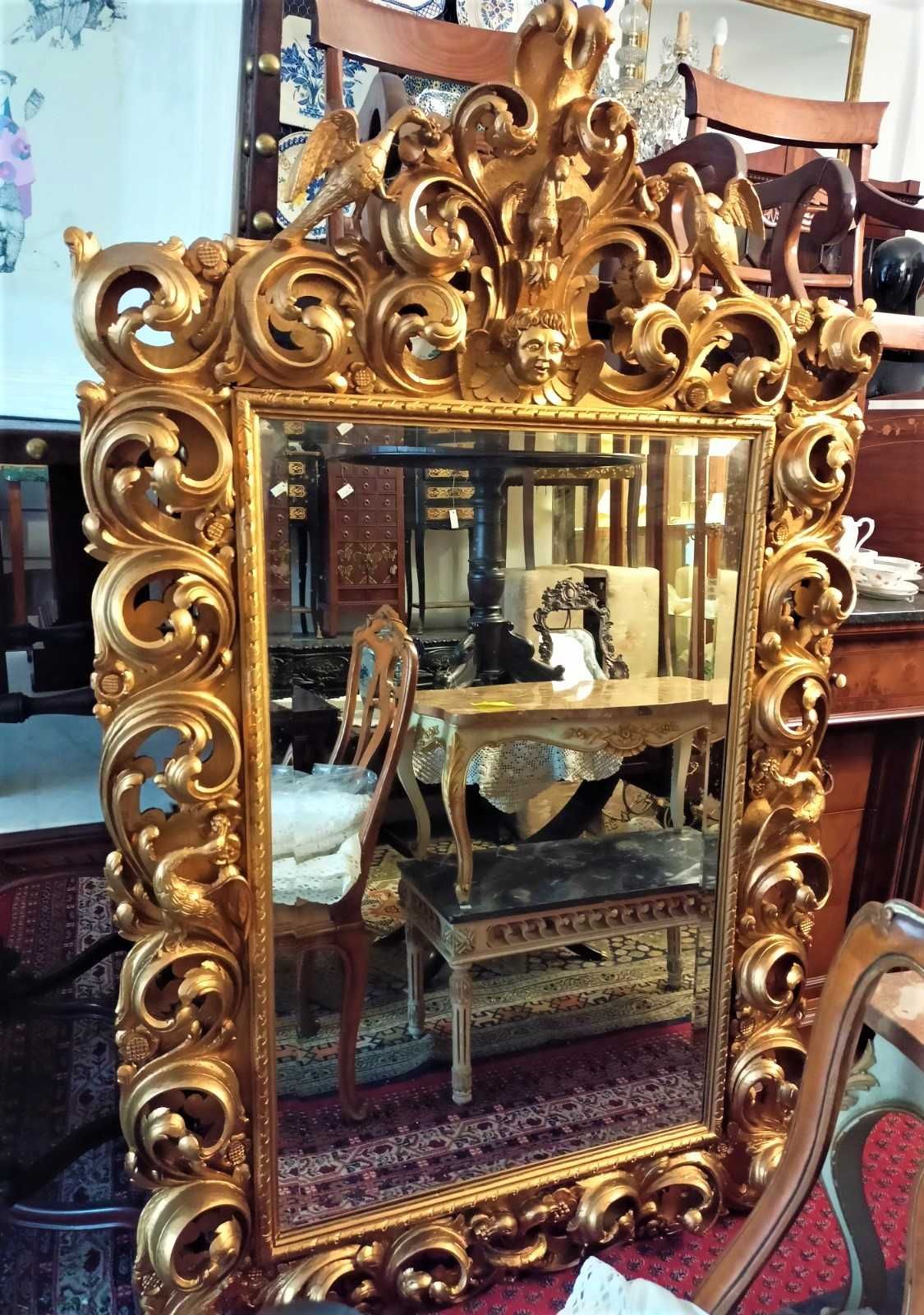 Espelho Dourado Séc XIX