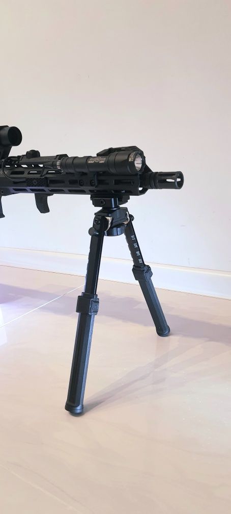 Bipod do karabinu na szyne ris picatinny