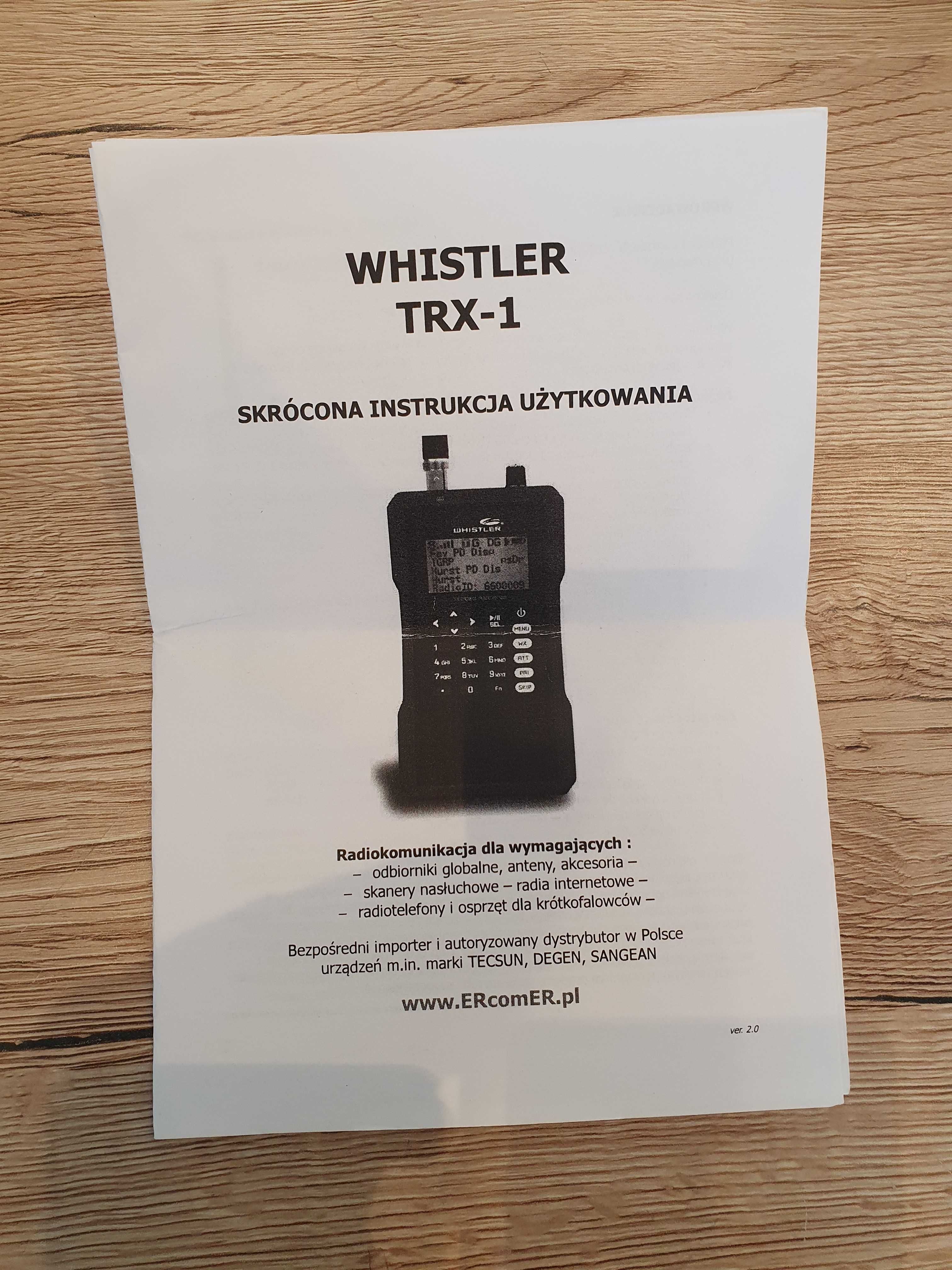 Skaner częstotliwości TRX-1