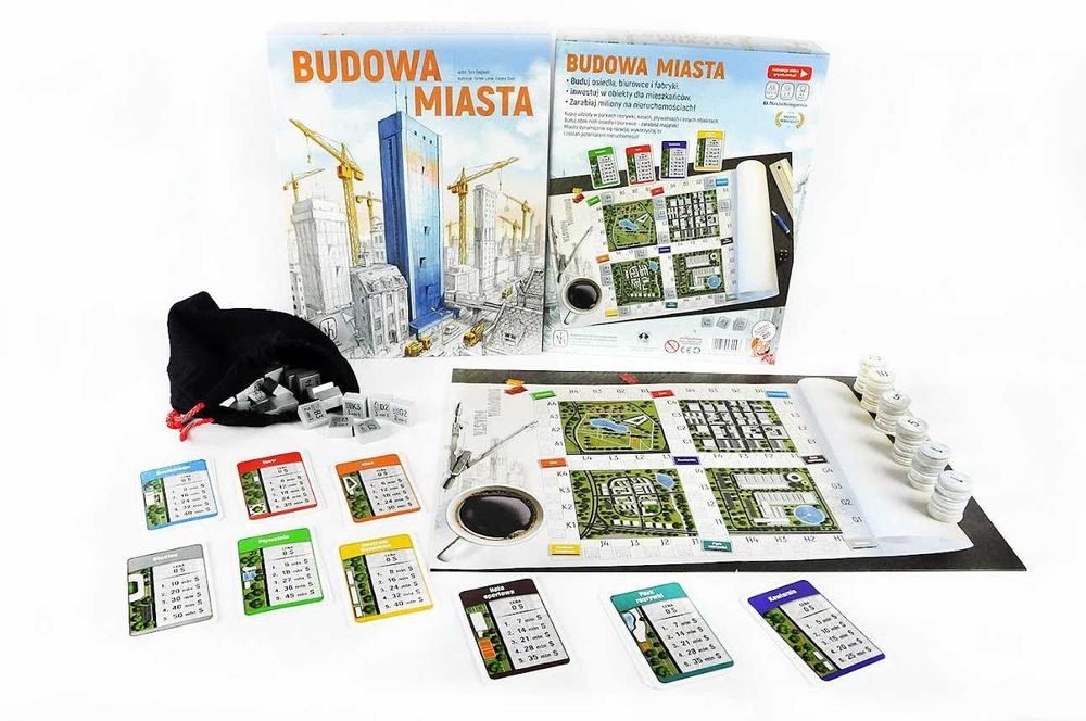 Budowa miasta - gra planszowa