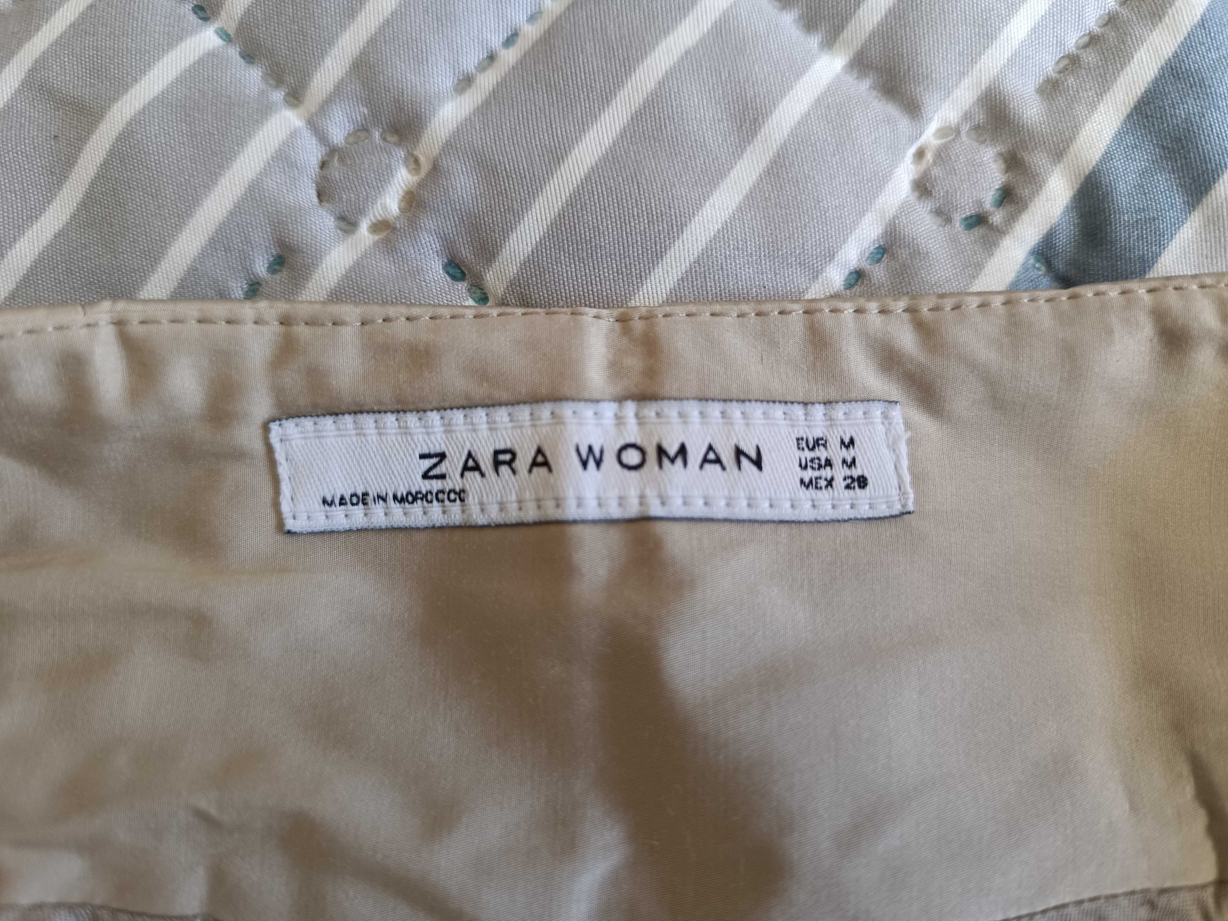Saia bege da Zara - M