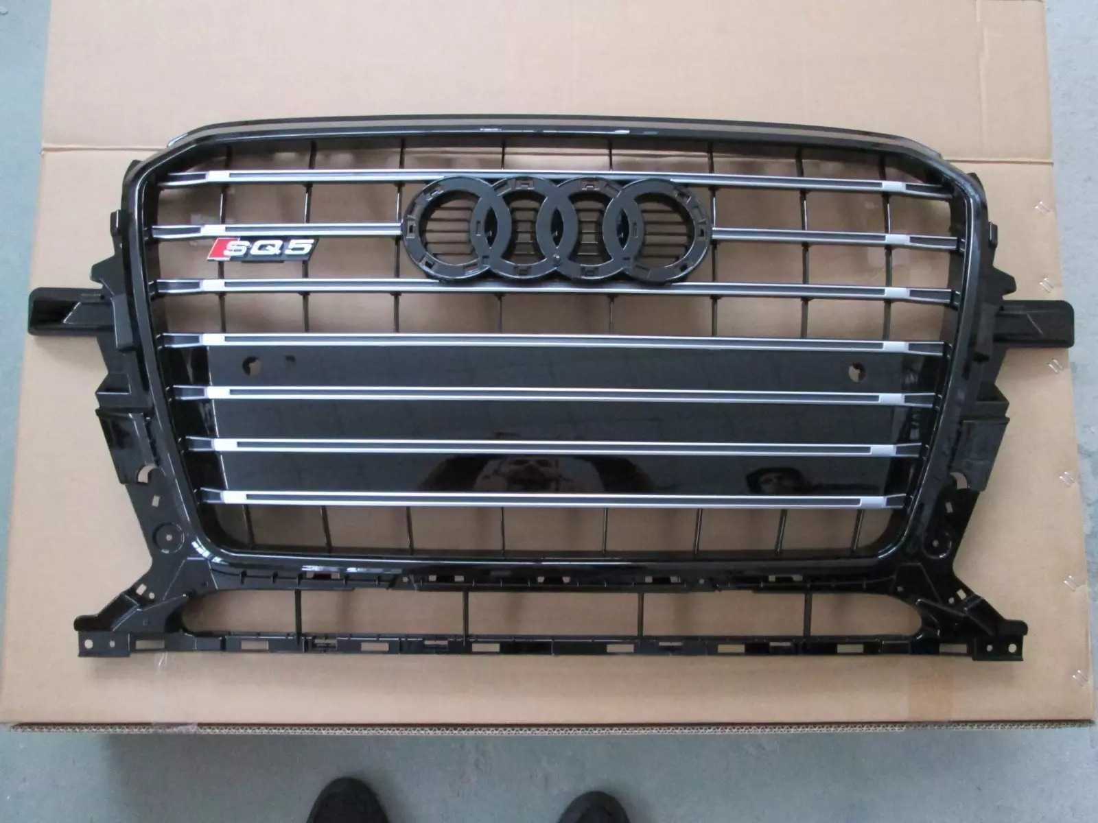 Atrapa Grill Audi Q5 2012 /2015 styl SQ5 Chrome / Black Wysyłka gratis