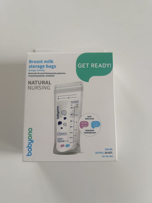 Torebki do przechowywania/zamrażania mleka matki dla niemowląt
