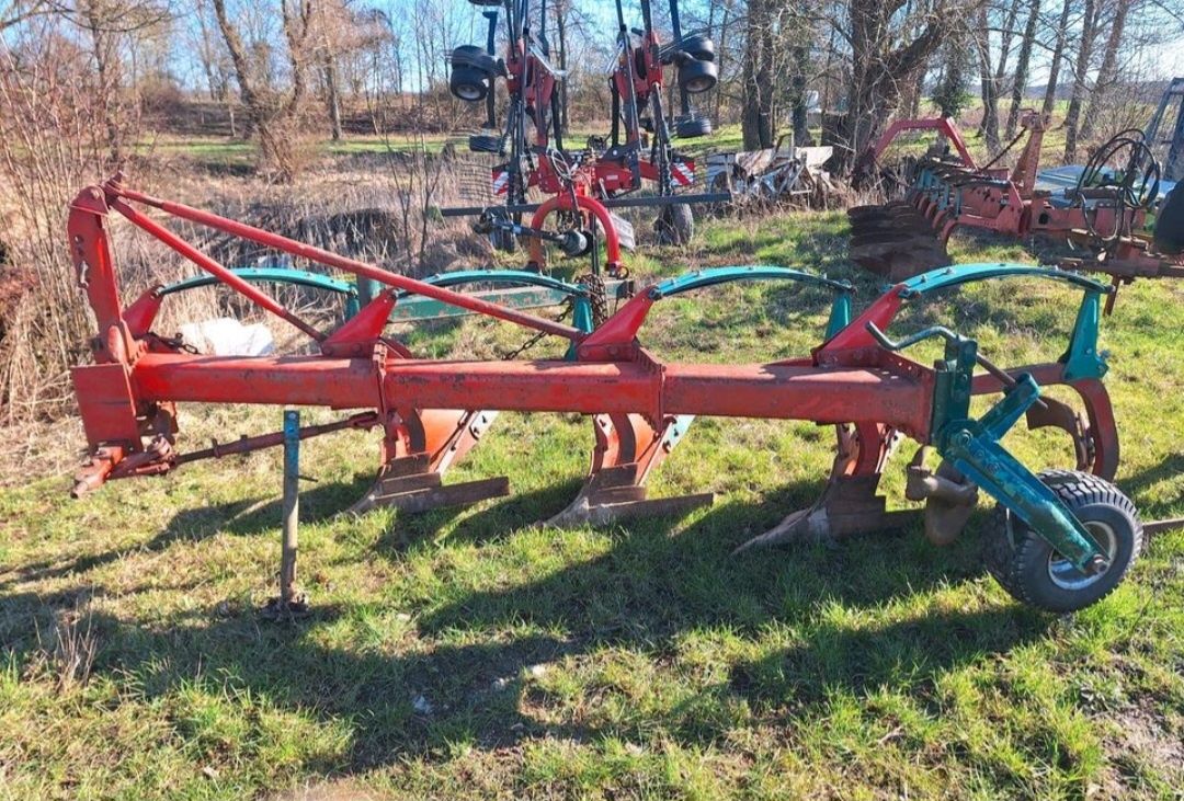 Pług Kverneland 4 skibowy nie AB 85 100 Lemken opal overum