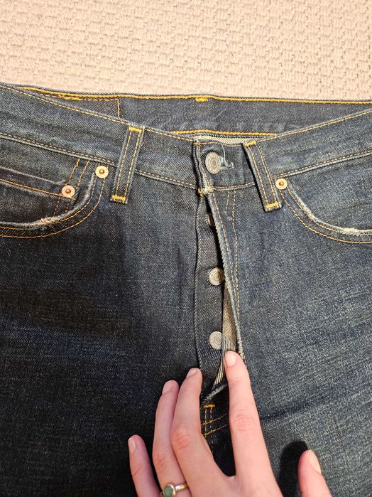 Жіночі прямі джинси середня посадка Levi's 501 90S 29/32