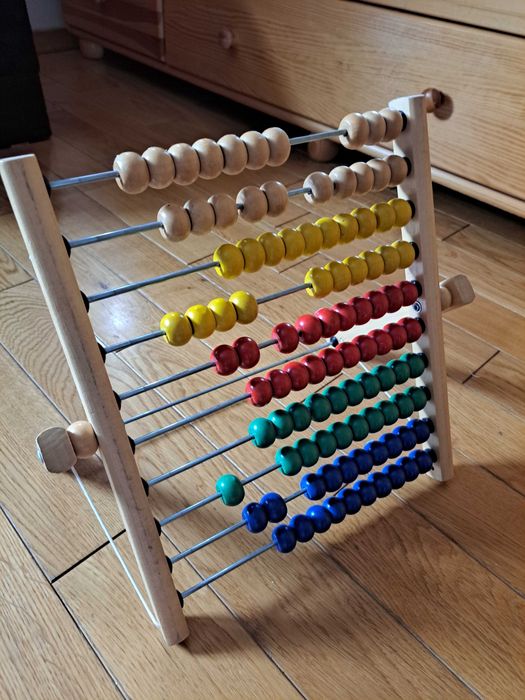 Liczydła drewniane IKEA dla dzieci