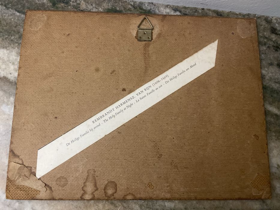 Quadro decorativo 28,5x21,5cm