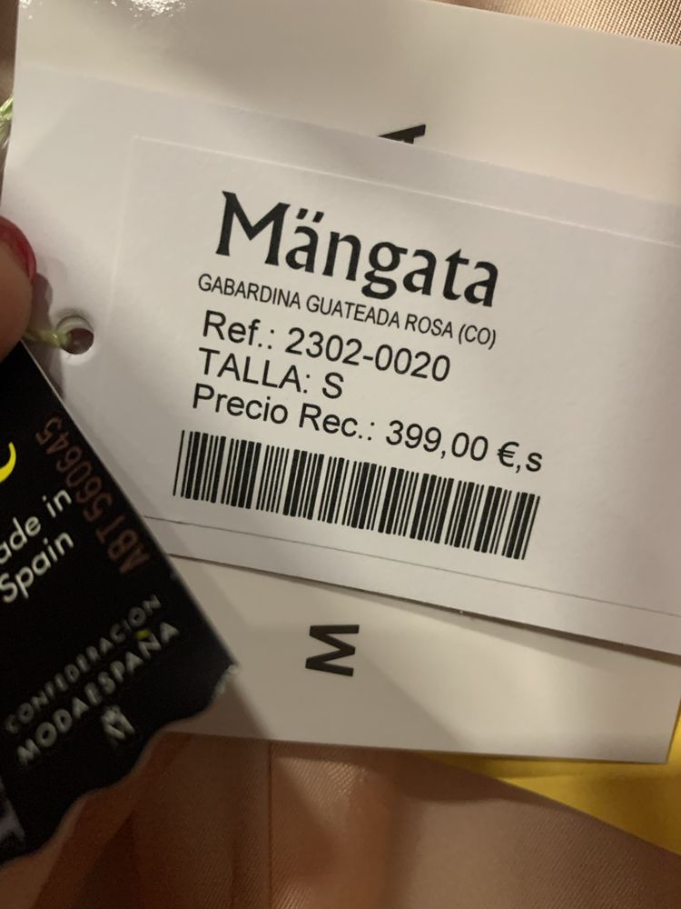 Gabardine mangata