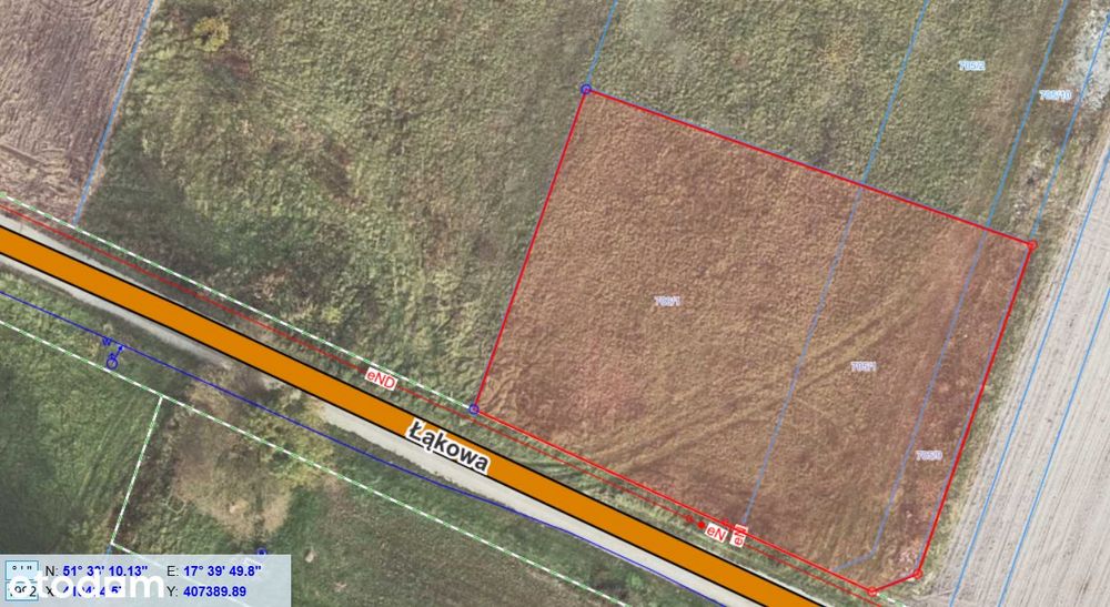 Działka blisko Odolanowa