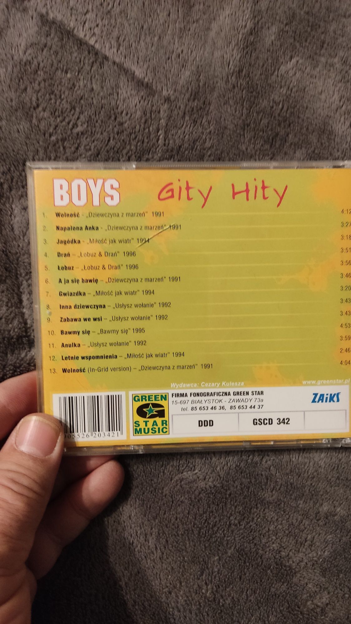 Green Star Boys Gity Hity disco polo cd