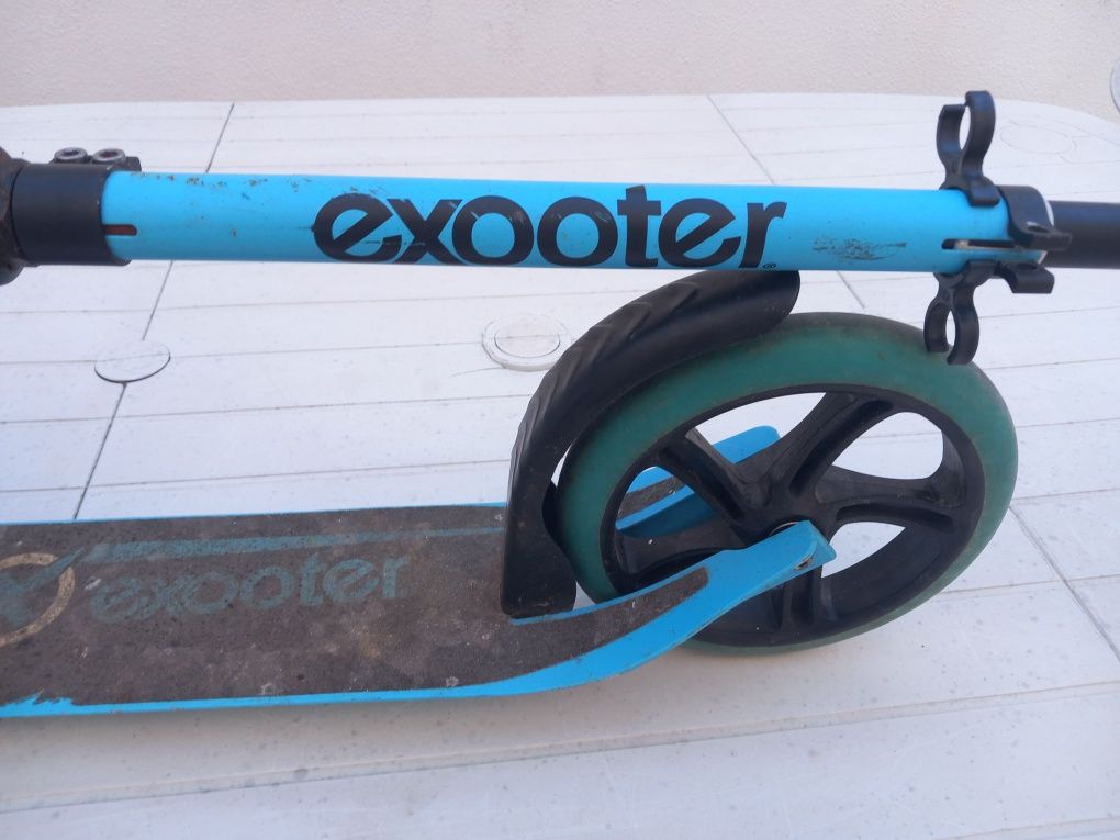 Trotineta azul Exooter