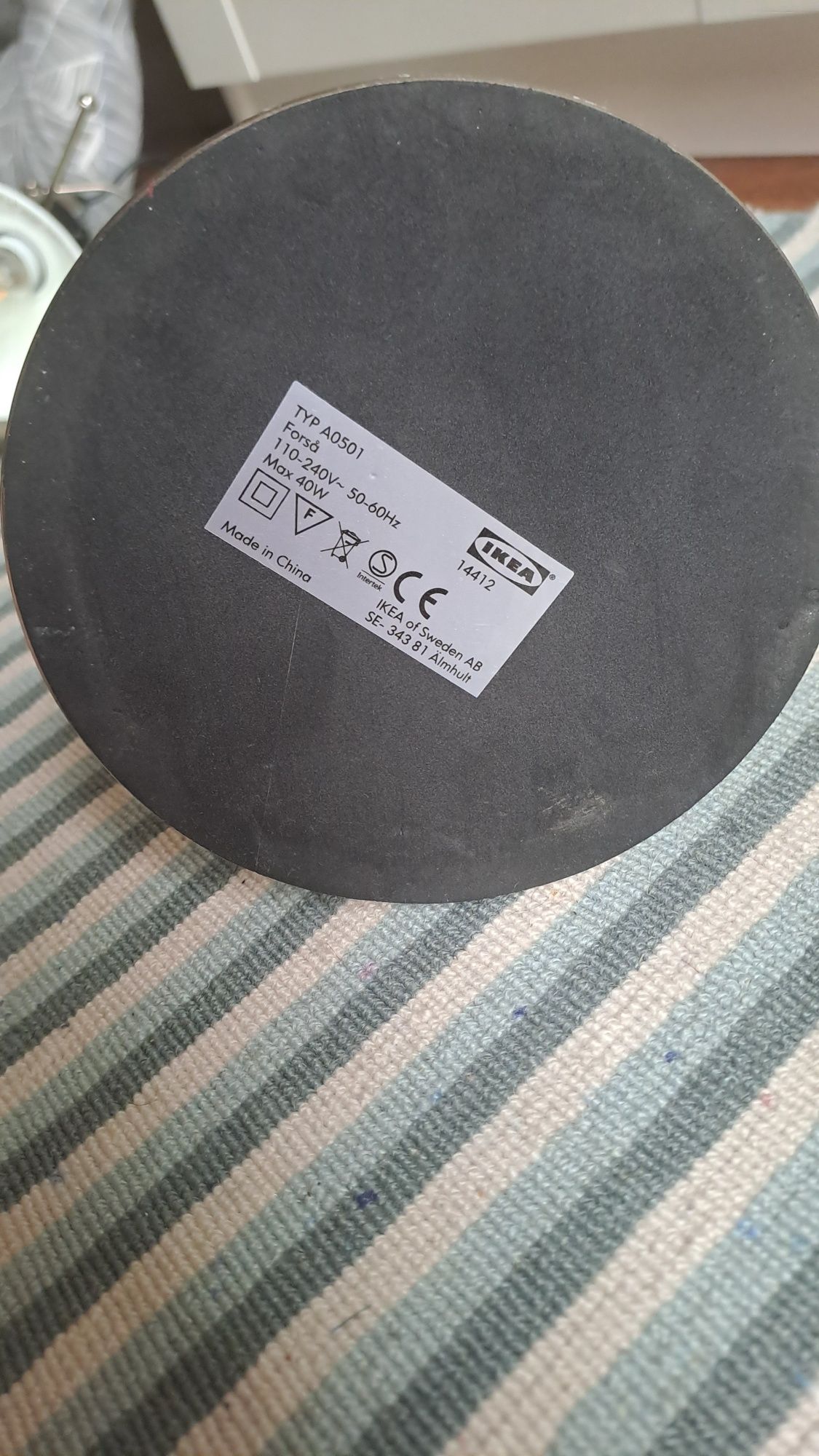 Lampka biurkowa FORSÅ ikea