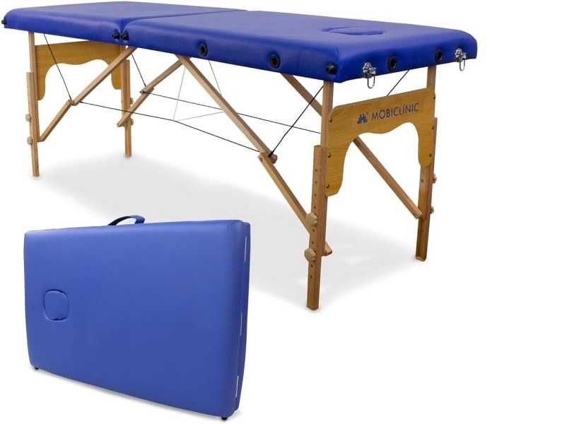 стіл масажний розкладний Mobiclinic CM-01 Basic  180х60 см синій