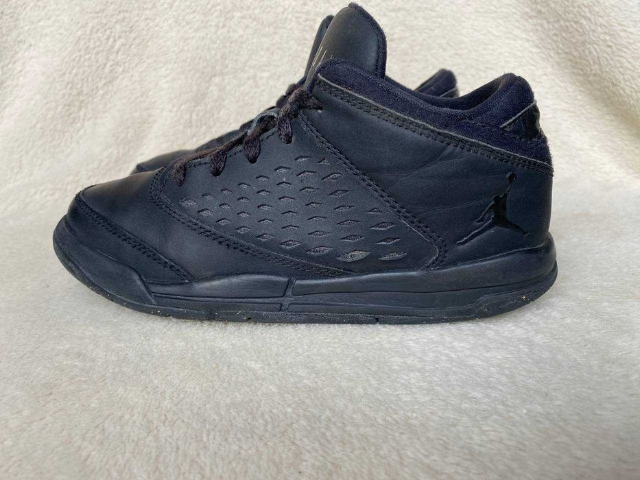 шкіряні кросівки хайтопи Nike Jordan  оригінал, розм 31,5