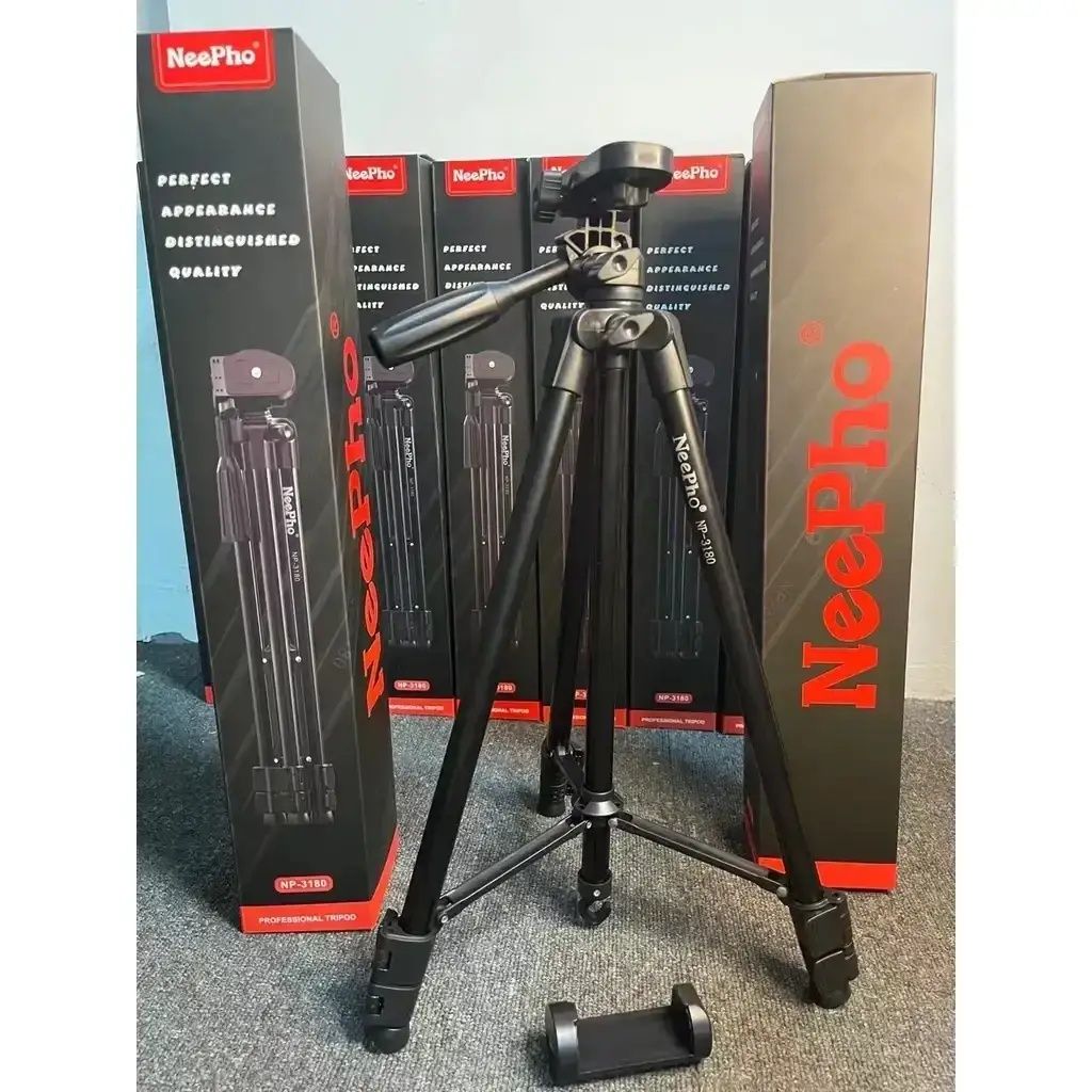 Штатив-трипод NeePho NP-3180 для камери та телефону ( 136 см.)