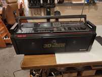 Hitachi super woofer 3D radiomagnetofon Sprawny