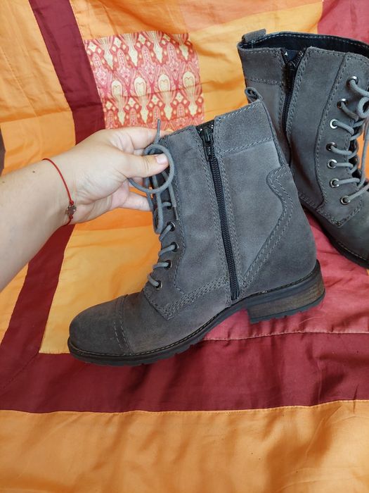 Ботінки жіночі, шкіряні