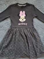 Sukienka myszka minnie tiul 122cm 6-7 lat Primark