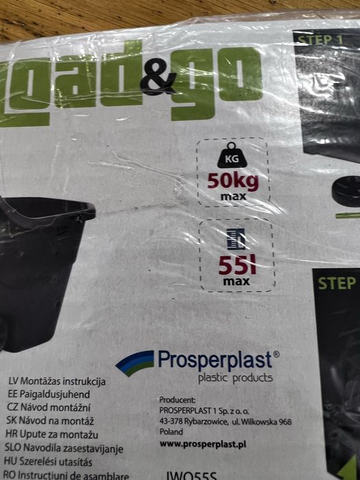 Rodas carrinho jardim Load&go - NOVO