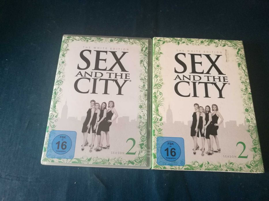 SEX AND THE CITY - SERIE 2	DVD (legendagem em Português)
