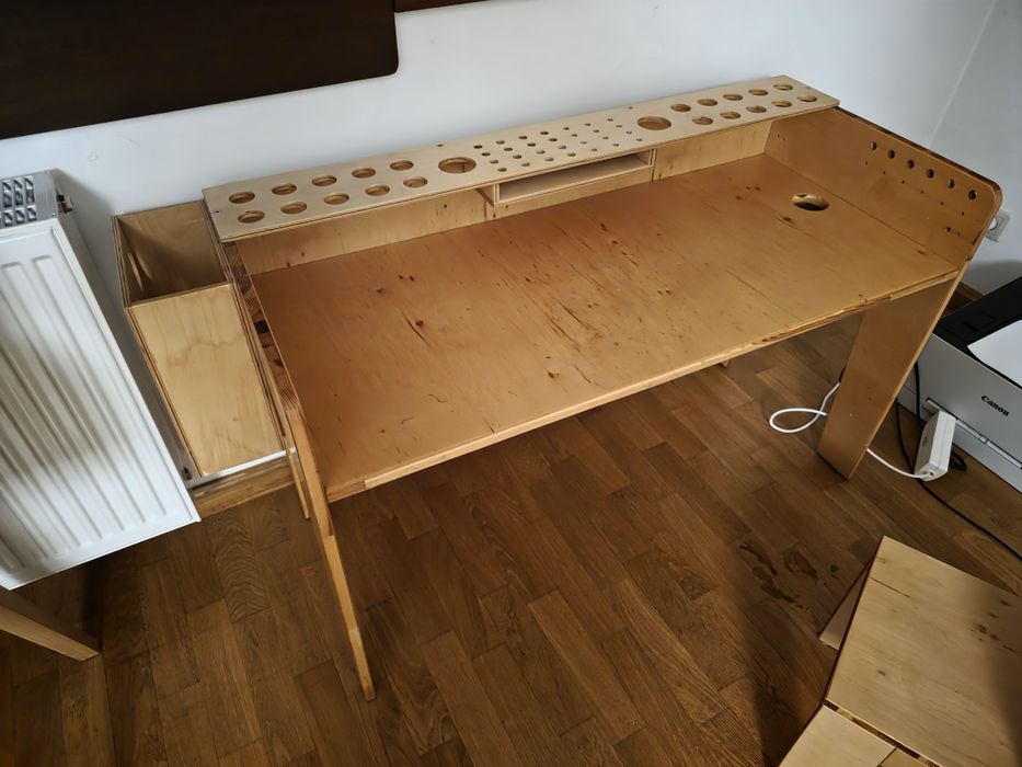 Biurko drewniane + krzesło / dla dziecka marki LapGap