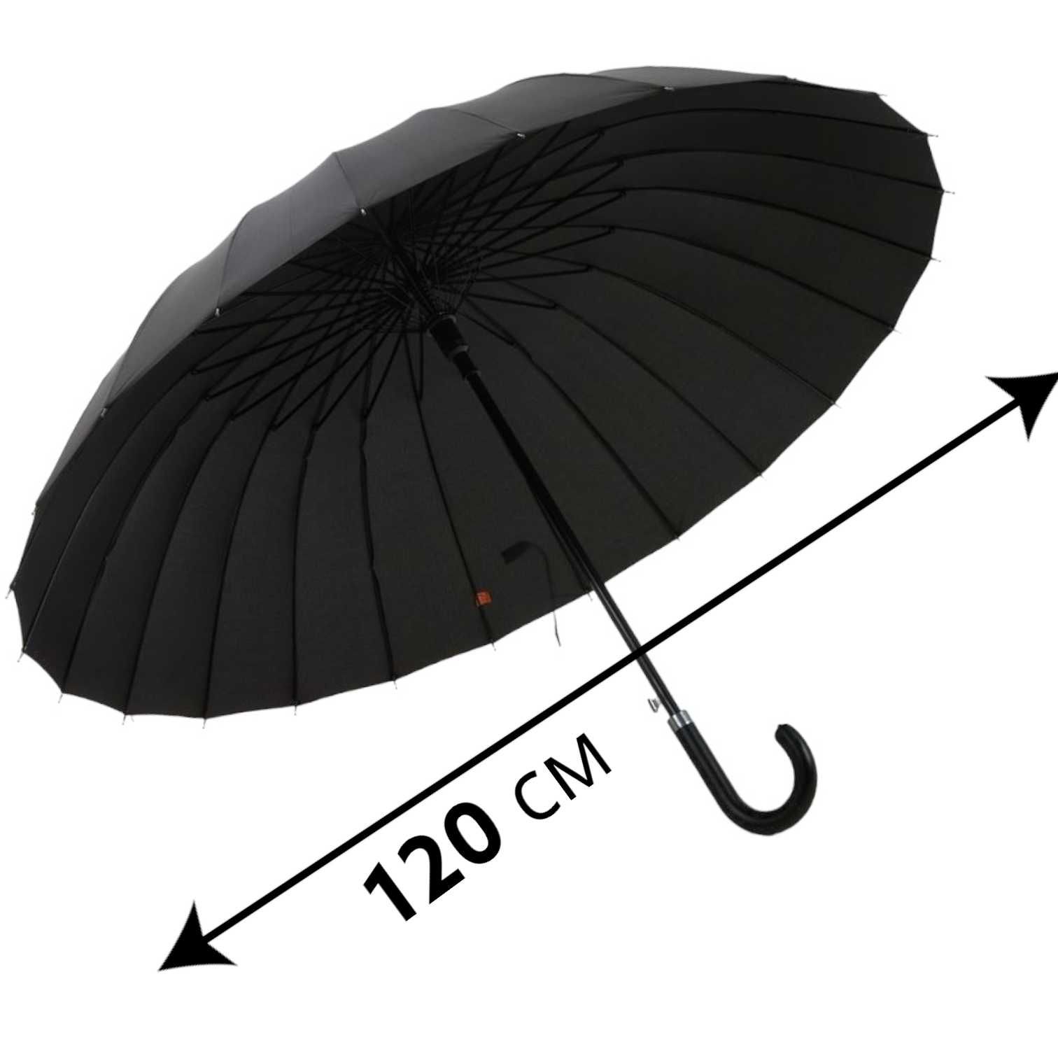Парасоля зонт тростина напівавтомат 24 спиці 120 см чоловіча жіноча