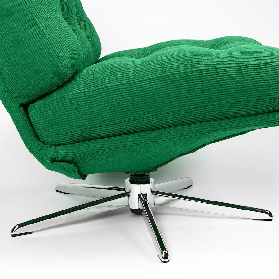 DYVLINGE fotel obrotowy Kelinge zielony Ikea
