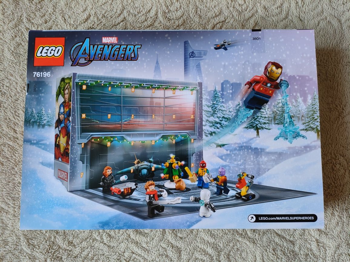 LEGO 76196 Marvel - Kalendarz adwentowy Avengers