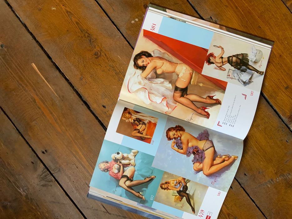 Pin up Gil Elvgren книга пін-ап, еротика