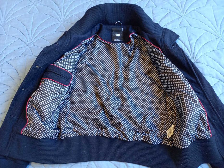 Kurtka ramoneska TTH rozmiar M granatowa