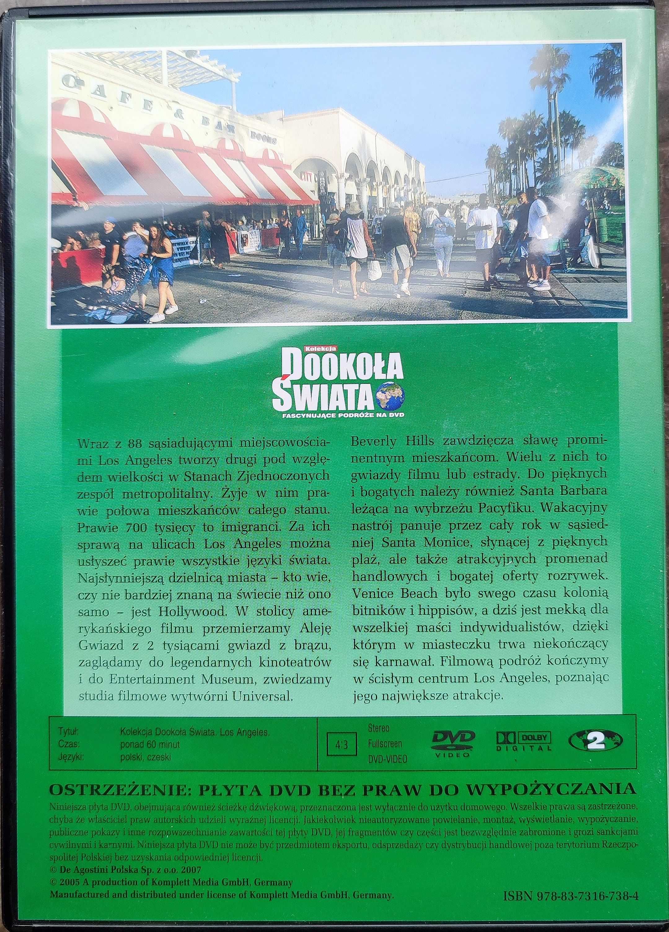 Film DVD Los Angeles. Amerykański sen o sławie Kolekcja Dookoła Świata