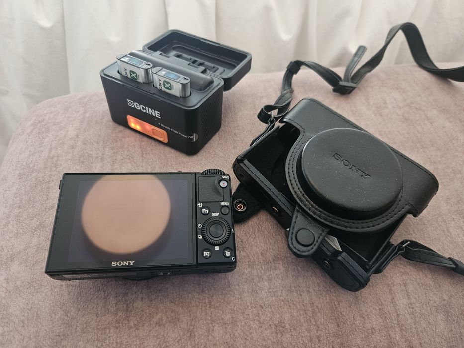 Sony rx100vii rx100m7 +3 baterias + bolsa couro