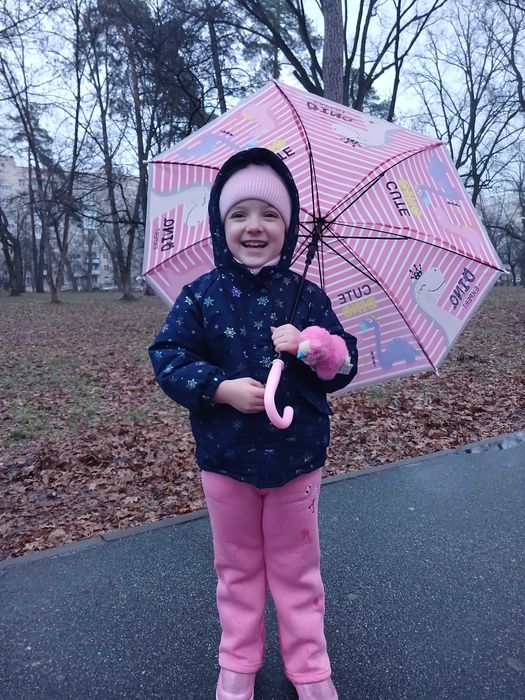 Куртка для дівчинки