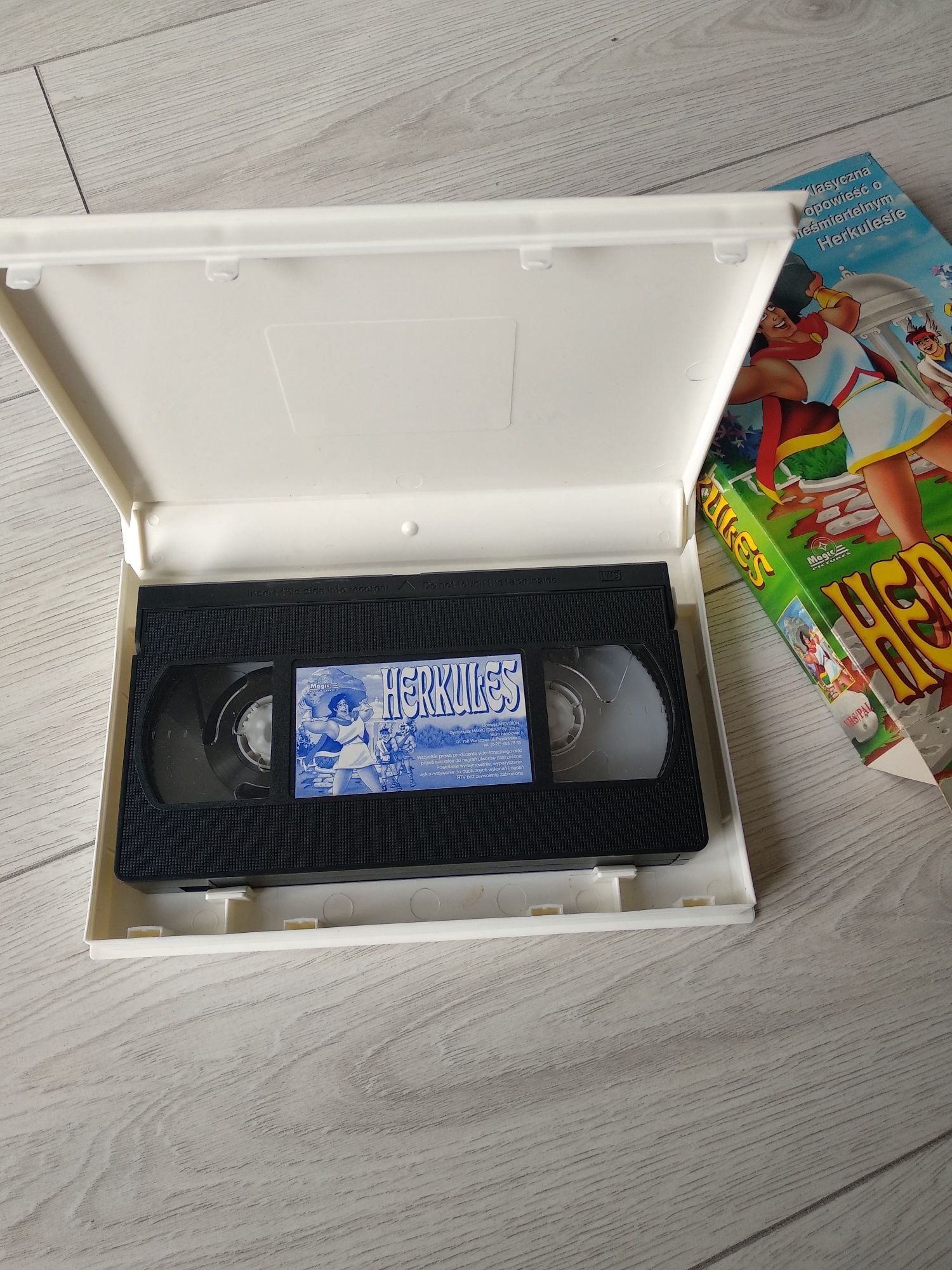 Bajka Herkules na kasecie VHS