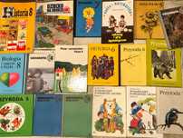 Podręczniki SZKOLNE - 18 sztuk - 1989/1997 - NOWE !