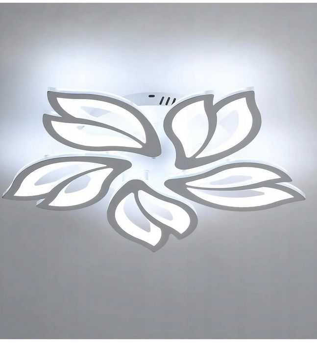 Lampa Sufitowa Plafon Led 65W 6500K Nowoczesne Do Salonu plus pilot