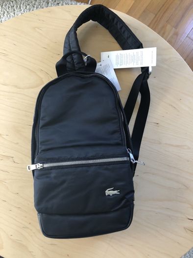 Lacoste Mala Vertical Negra NOVA