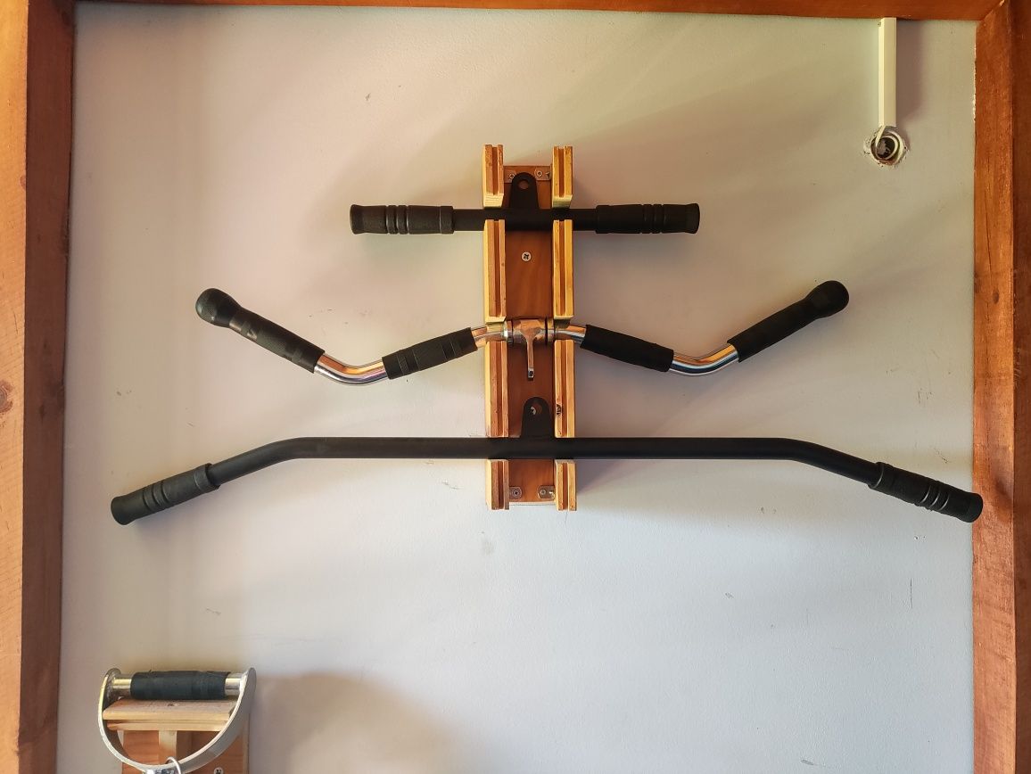 Banco bodytone/barras/acessórios musculação