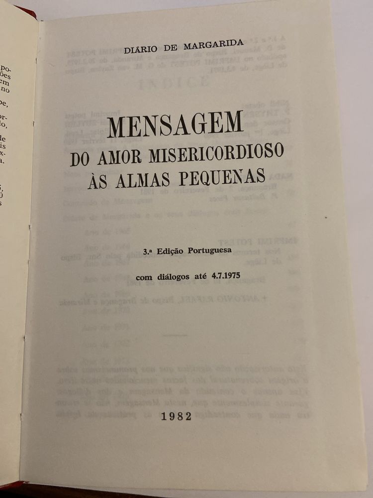 Mensagem - Diário de Margarida