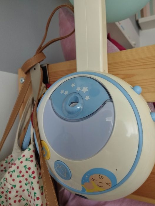 Chicco brinquedo mobile bebê- Luz, musica e roda