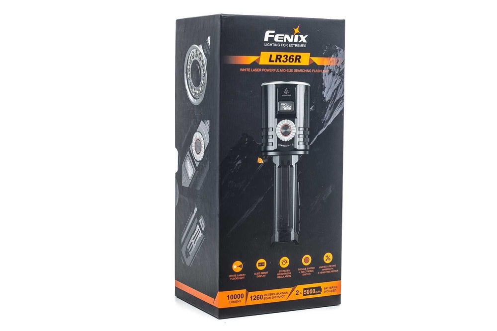 Fenix LR36R Ліхтар Лазерний (10000 Люмен 1260 Метрів) ГАРАНТІЯ 5 РОКІВ