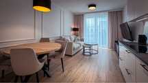 Luksusowo wyposażony apartament 2-pok z miejscem postojowym na wynajem
