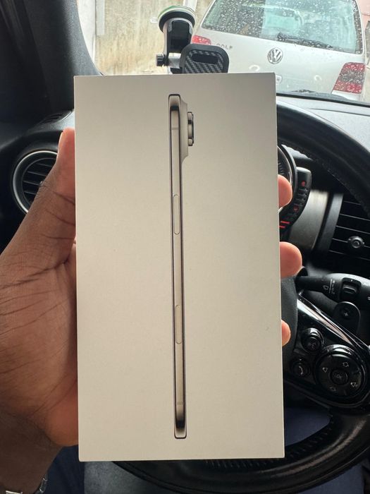 Iphone air Golden novo com fatura