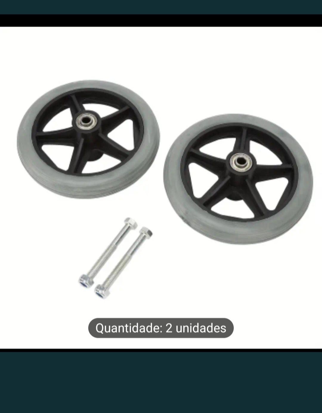 Cadeira de Rodas/rodas dianteiras
