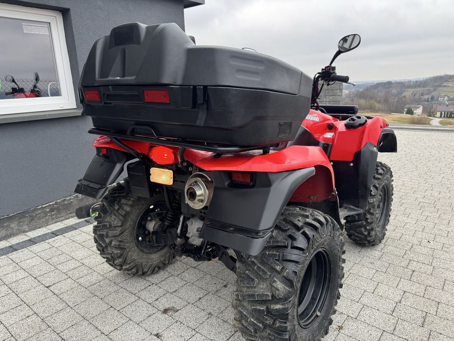 Suzuki Kinquad  500 Axi Wspomagnie 4x4 HOMOLOGACJA  OKAZJA WEEKENDOWA’