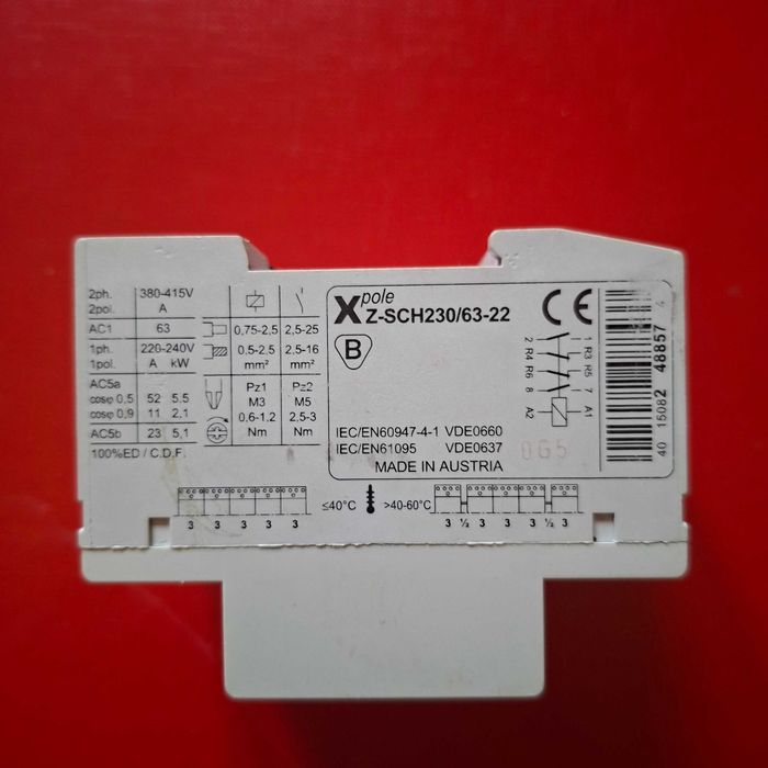 stycznik modułowy SCH230/63-22