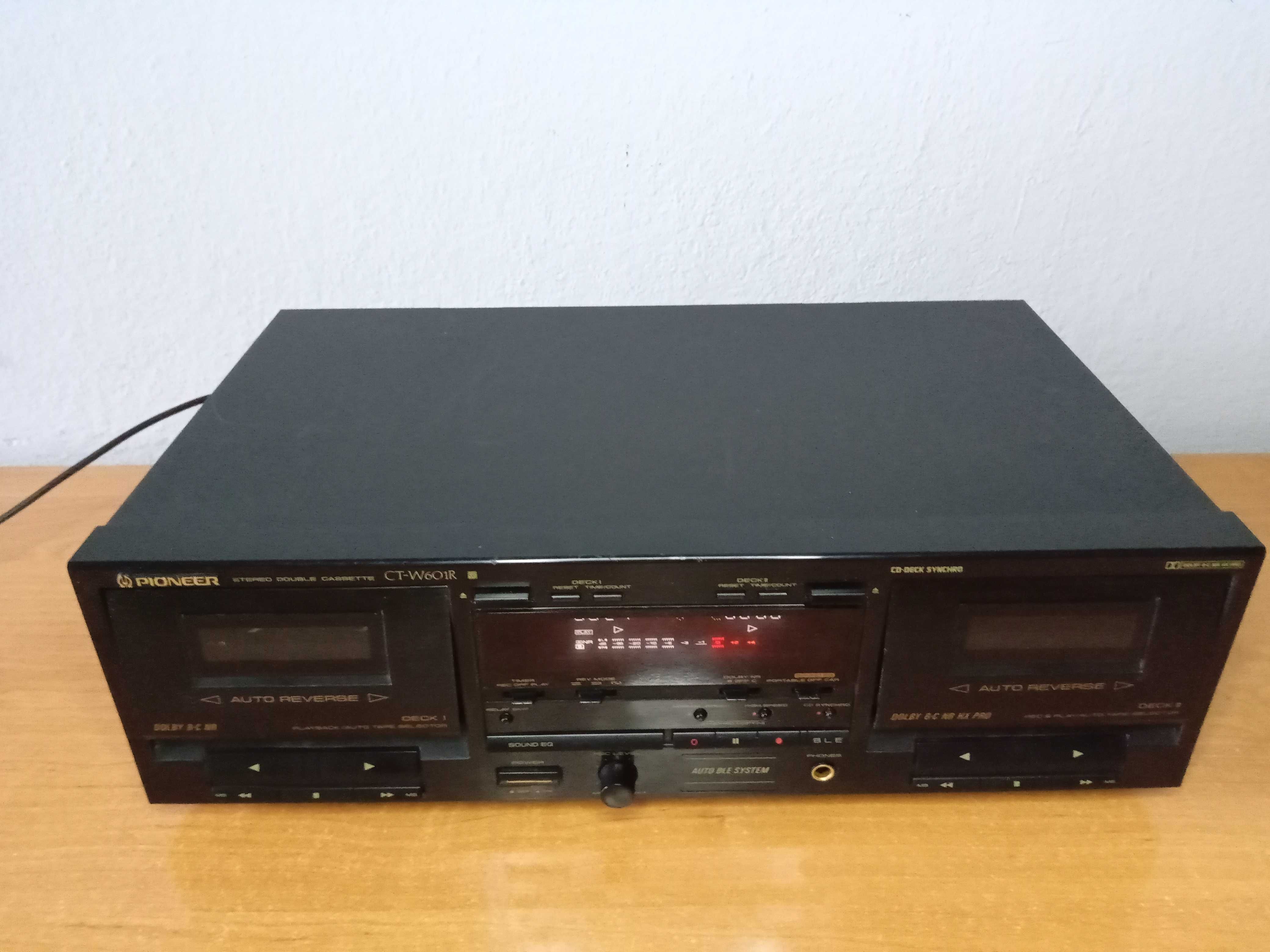 PIONEER CT-W601R magnetofon kasetowy deck
